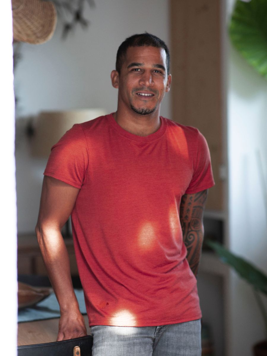 Tee-shirt Basic jersey – laine mérinos bio & soie naturelle – Image 3