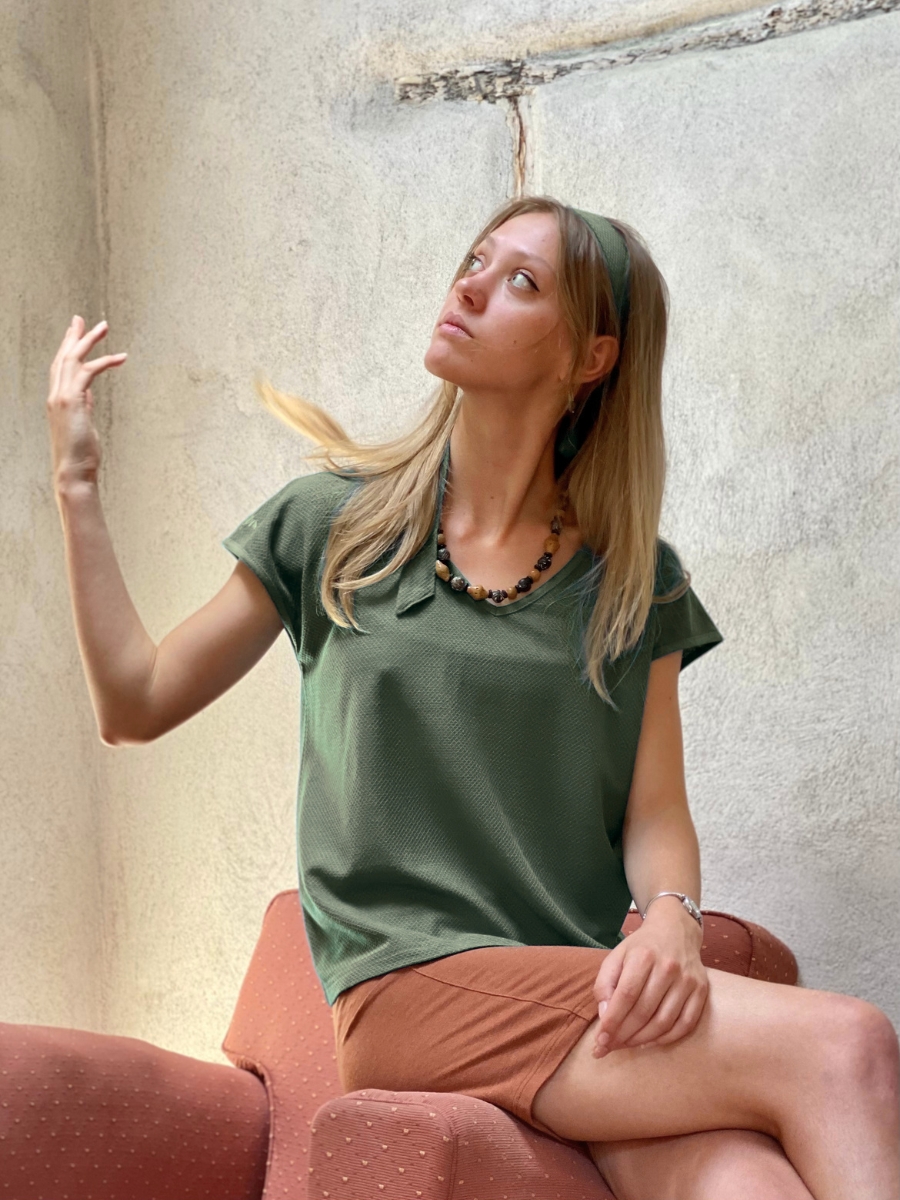 Top Duo – laine mérinos bio & soie naturelle – Image 3