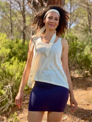 TubAtout femme jupe ou bustier laine mérinos bio et soie