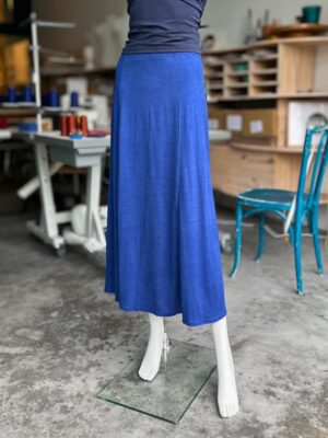 * Nouveauté : Jupe longue Sillage - laine mérinos bio & soie naturelle